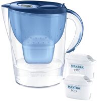 Dzbanek filtrujący Brita Marella Niebieski + 2 wkłady Maxtra Pro Pure Performance