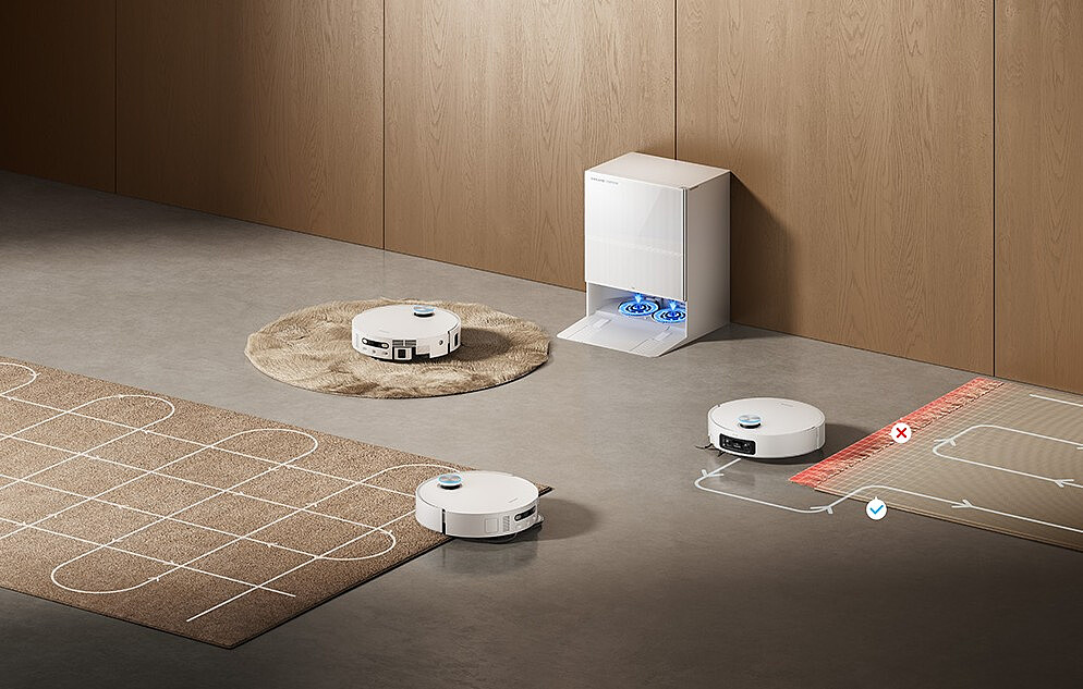 robot sprzatajacy dreame x60 pro ultra complete bialy mapowanie