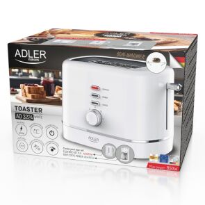 toster adler ad 3224 bialy opakowanie