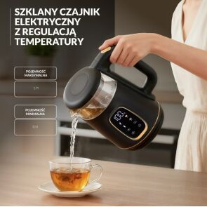 czajnik elektryczny adler ad 1305 bg czarno zloty pojemnosc