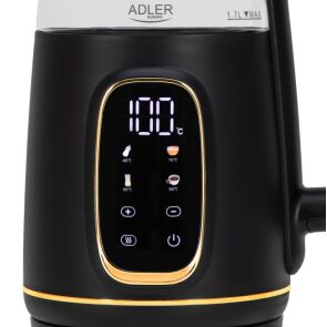 czajnik elektryczny adler ad 1305 bg czarno zloty programy