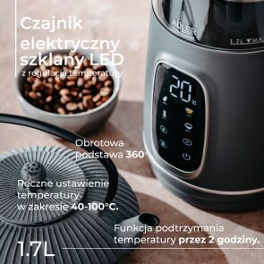 czajnik elektryczny adler ad 1305 gs szaro srebrny cechy 9