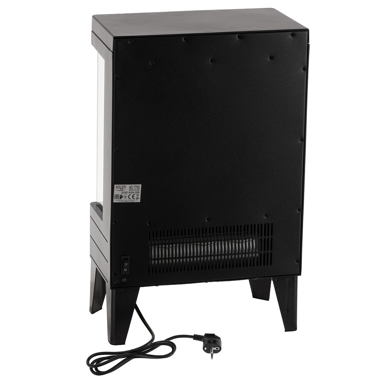 kominek elektryczny adler ad 7755 tyl
