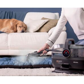 odkurzacz pioracy ariete 2484 spot cleaner steam pro 5w1 piesek