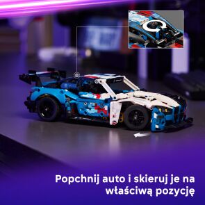 klocki lego technic samochod wyscigowy bmw m4 gt3 evo 42226 detale