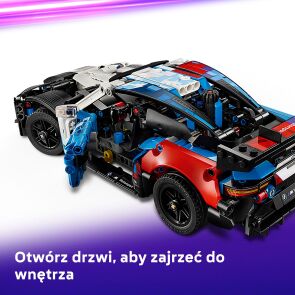klocki lego technic samochod wyscigowy bmw m4 gt3 evo 42226 otwierane drzwi