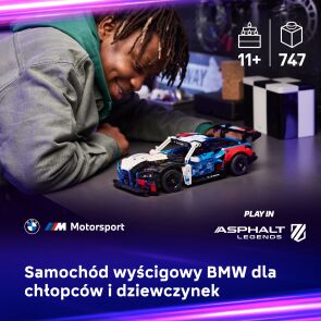 klocki lego technic samochod wyscigowy bmw m4 gt3 evo 42226 model samochodu
