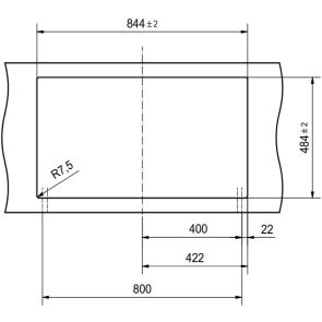 zlewozmywak kompozytowy franke sirius s2d 620 35 35 onyx rysunek techniczny 4