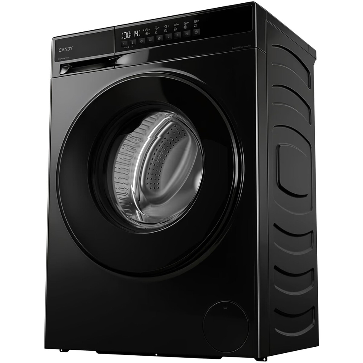 pralka candy prowash ey 48sb8b s 8kg 1400obr. proactive wash ai silent motion perspektywa z dolu