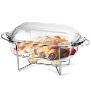naczynie zaroodporne thermo z pokrywa na podgrzewaczu 5,5 l 4