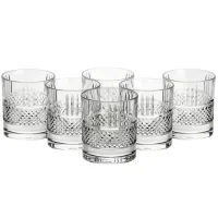Komplet szklanek do whisky Bohemia Prestige Tempo 340 ml 6 szt.