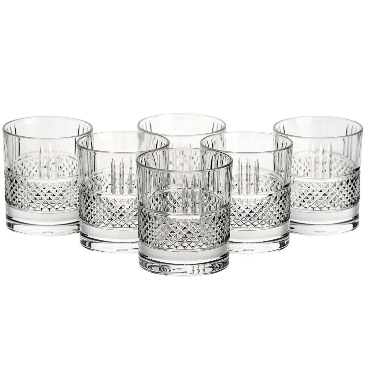 komplet szklanek do whisky bohemia prestige tempo 340 ml 6 szt. komplet