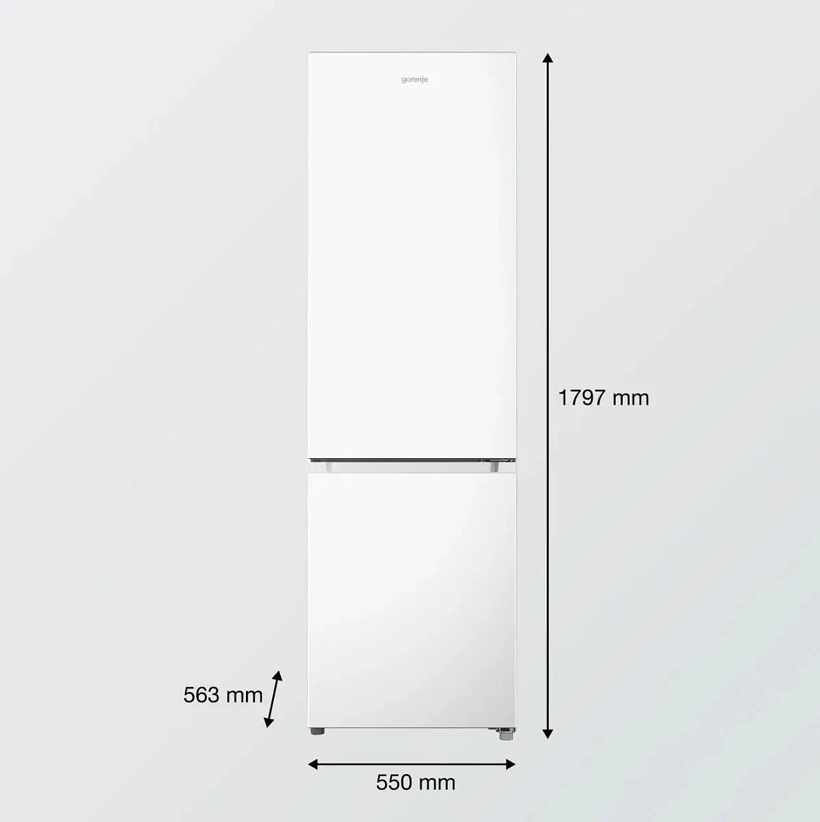lodowka gorenje nrk418eew4 5