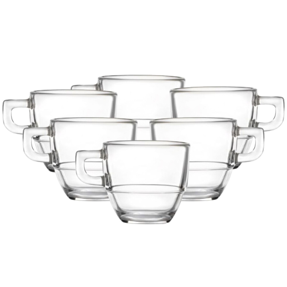 Komplet filiżanek RCR Caffe 80 ml 6 szt.