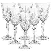 Komplet kieliszków do wina RCR Melodia 210 ml 6 szt.