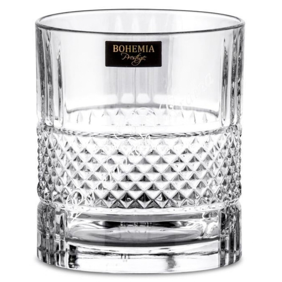 komplet szklanek do whisky bohemia prestige tempo 340 ml 6 szt.szklanka
