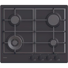 Płyta gazowa Candy Idea CHG6BFB4WB Palnik Wok Żeliwne ruszty Czarny inox