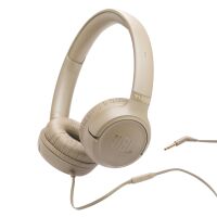 Słuchawki przewodowe nauszne JBL Tune 530 Wired Beżowe