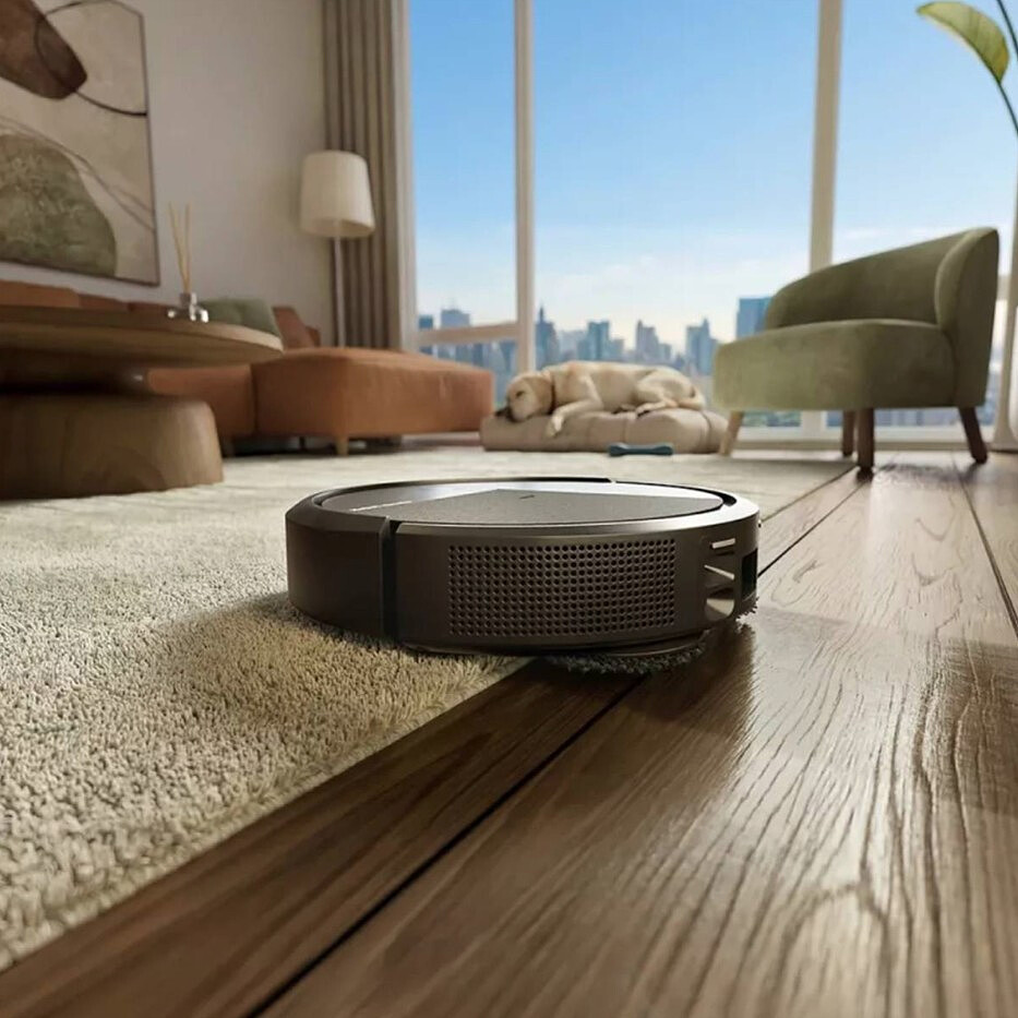 robot sprzatajacy irobot roomba combo 515 czarny dywan