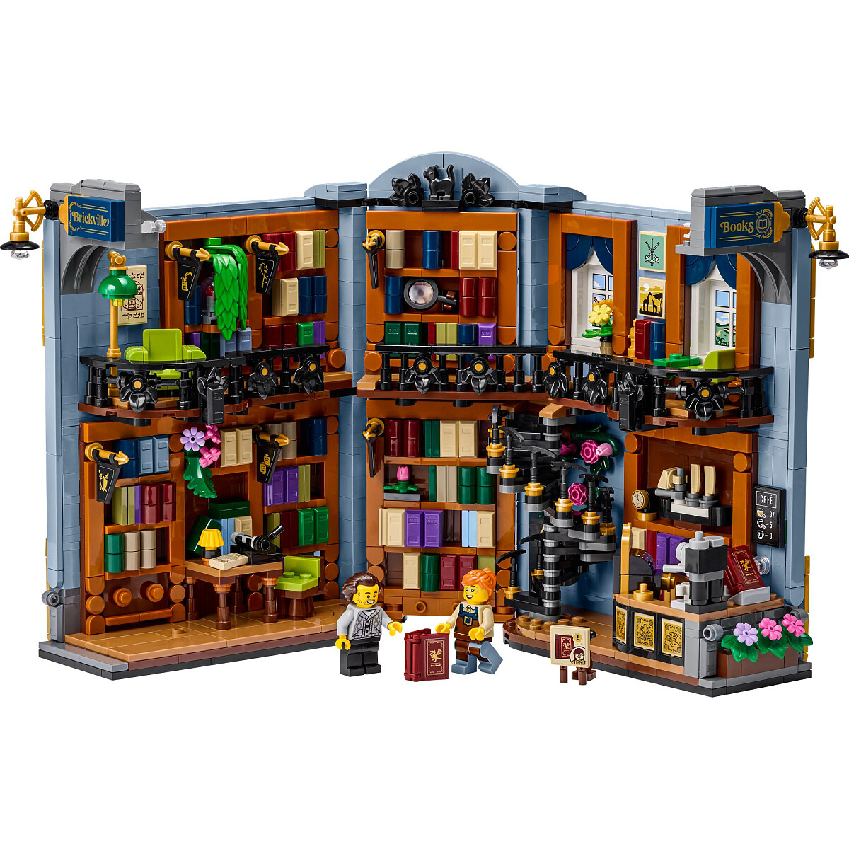 klocki lego icons book nook ksiegarnia 11379model