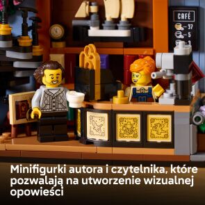 klocki lego icons book nook ksiegarnia 113794