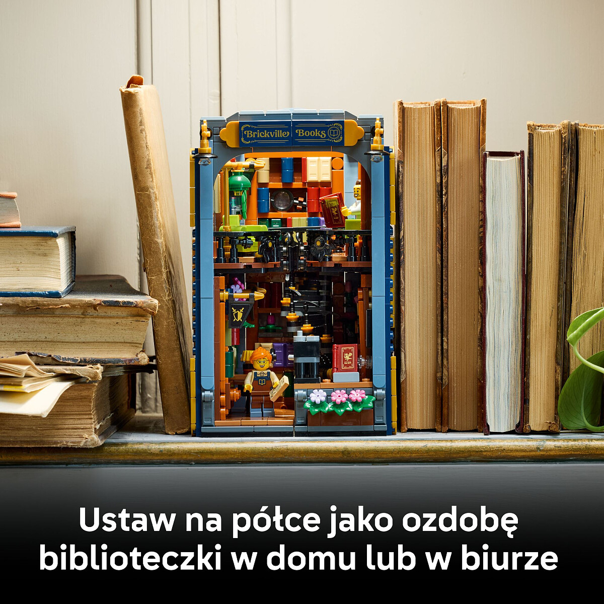 klocki lego icons book nook ksiegarnia 11379 2