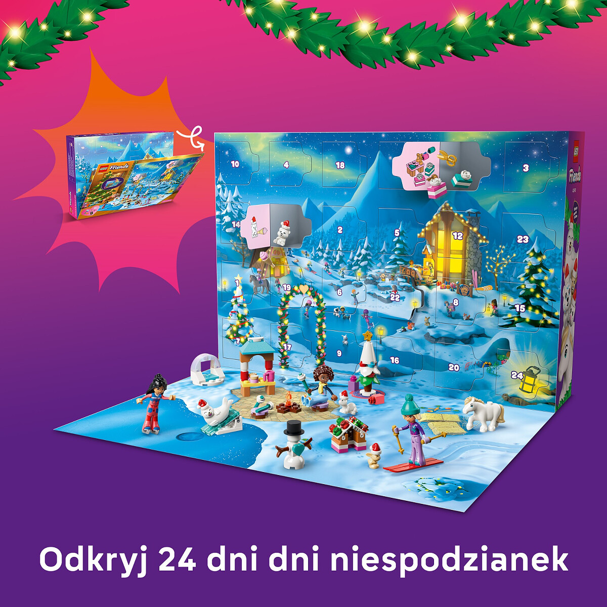 klocki lego friends kalendarz adwentowy 42698 2