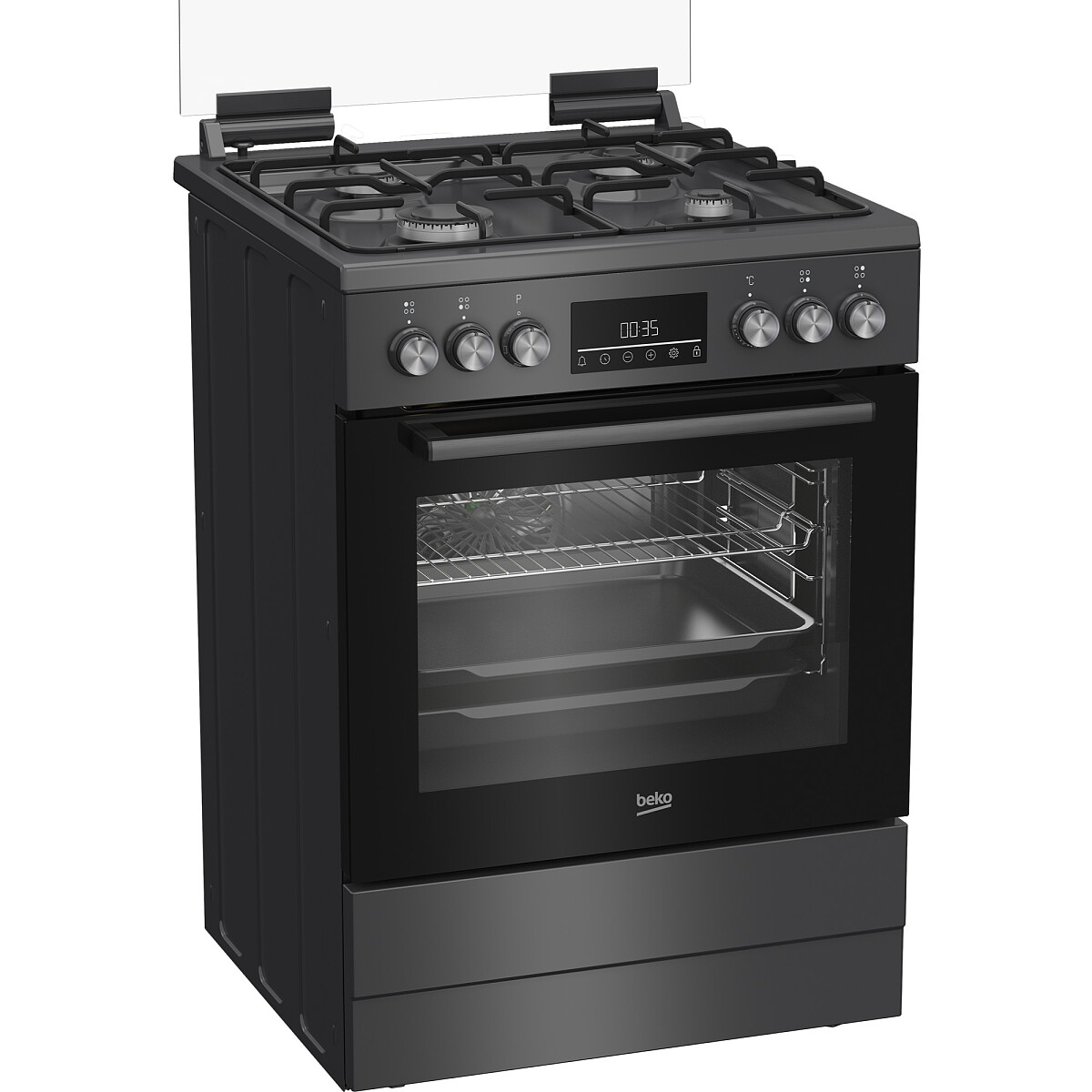 kuchnia gazowo elektryczna beko fbm6232ab 1