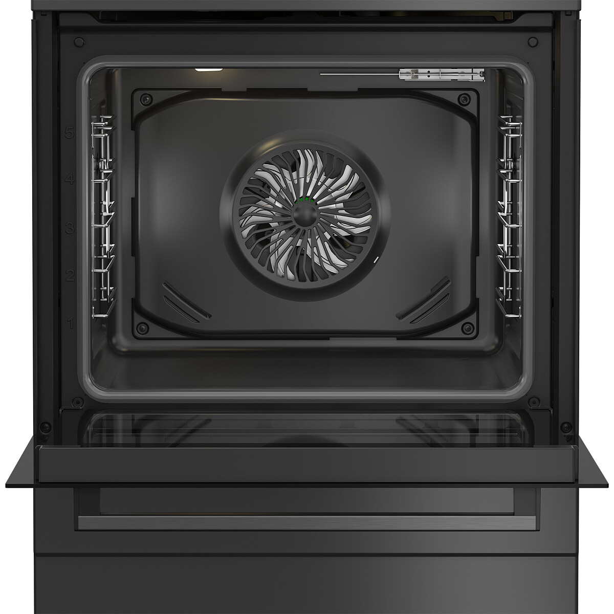 kuchnia gazowo elektryczna beko fbm6232ab 4