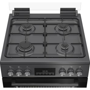 kuchnia gazowo elektryczna beko fbm6232anl plyta gazowa