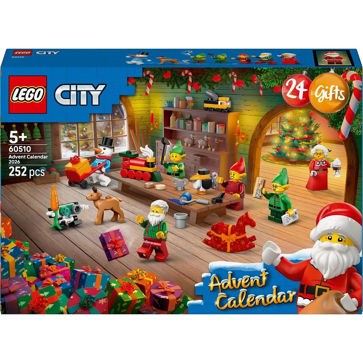 LEGO 60510 City - Kalendarz adwentowy na 2026 rok