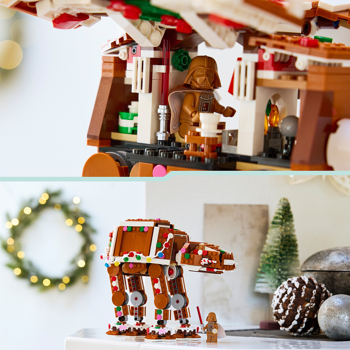 klocki lego star wars piernikowa maszyna kroczaca at at 40806 4
