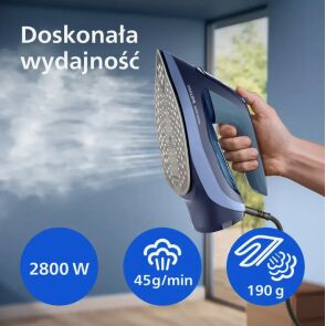 zelazko philips serii 6000 dst6120 20 wydajnosc