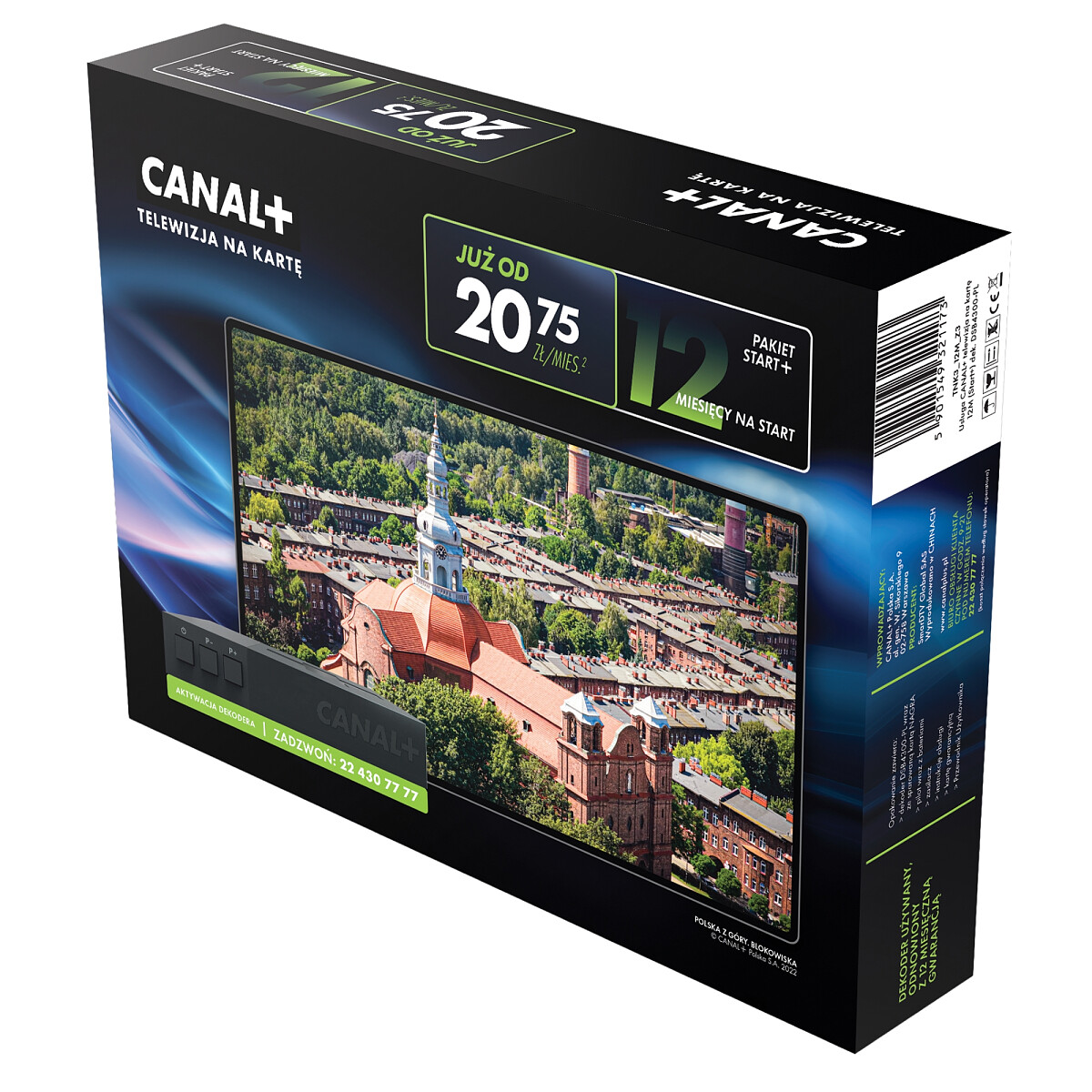 dekoder canal  smardtv dsb4300 pakiet 12 msc (4)